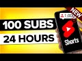 How to Get Your First 100 Subscribers on YouTube in 24 Hours (2024 Update)