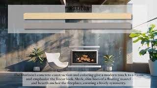 Horizon Beam Fireplace Mantel