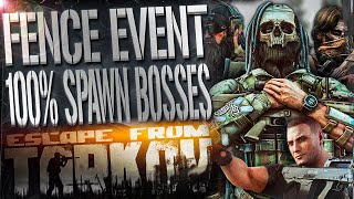 100% SPAWN BOSSES! FENCE EVENT! - EFT WTF MOMENTS #338 - Escape From Tarkov Highlights