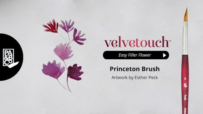 The Perfect Brush for Painting Flowers