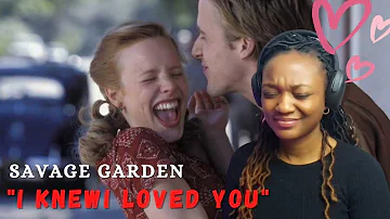 Savage Garden - I knew I loved you (The Notebook) REACTION #savagegarden #notebook