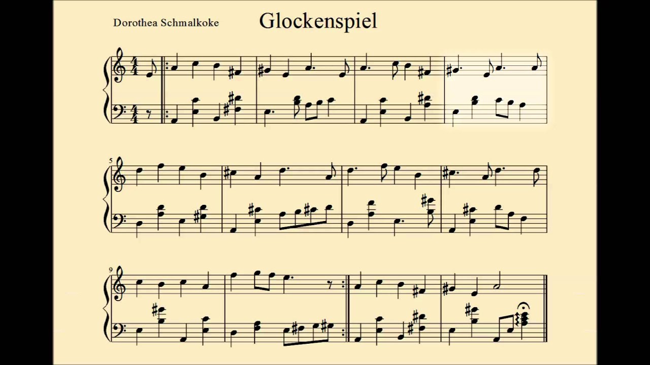 Glockenspiel YouTube