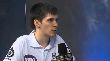 EU LCS   W9D2   Interview with GG Alex Ich with his song