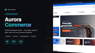 Aurora Commerce — New Theme for SmartFront | Full Storefront Demo screenshot 2