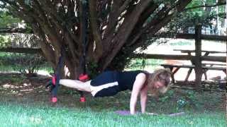 Super Planks and Push Ups on the Jungle Gym