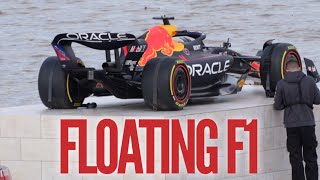 Why is a Formula One car in the Potomac River?