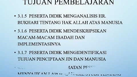 Media Pembelajaran Al Qur'an Hadist XI Hak Allah A...