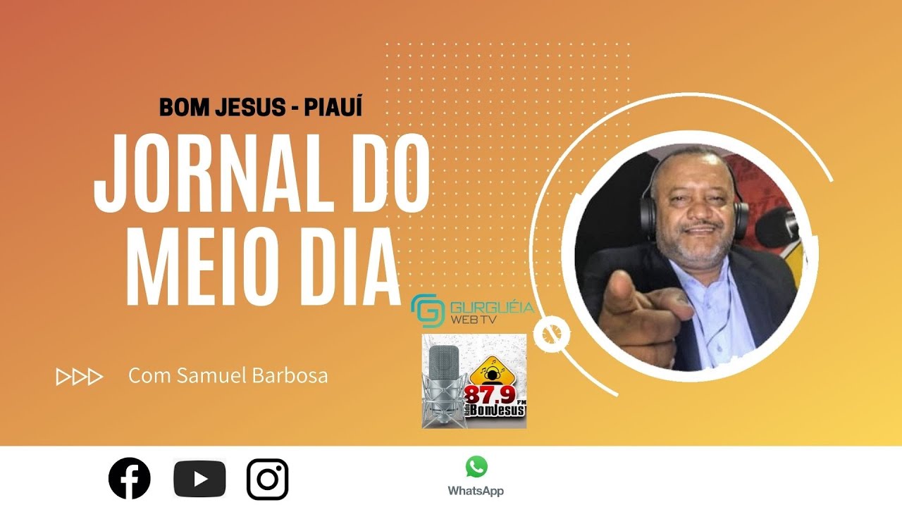 JORNAL DO MEIO DIA COM SAMUEL BARBOSA 10/02/2022 - YouTube