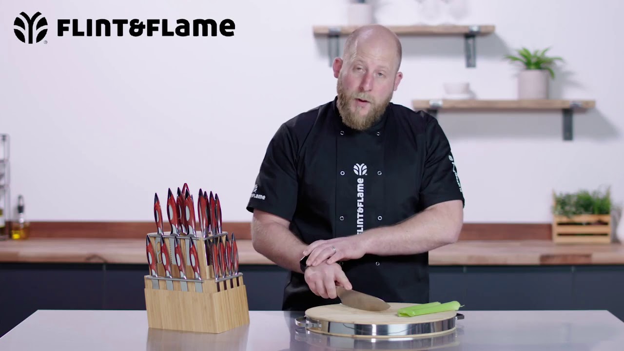 Flint & Flame Tips   How to Hold a Chef s Knife