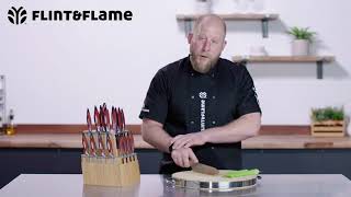 Flint & Flame Tips   How to Hold a Chef s Knife