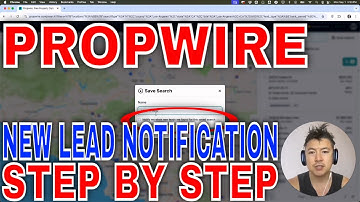 ✅ Hoe u meldingen voor nieuwe vastgoedleads instelt in PropWire 🔴