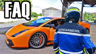 Faq - Les Gendarmes Marrêtent Avec La Lamborghini - Je Réponds À Vos Questions