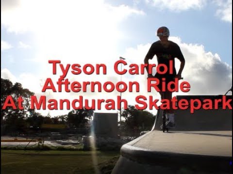 Tyson Carroll Afternoon At Mandurah Skatepark