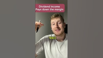 Dividend Income pays down the Margin #shorts #dividendinvesting #investing