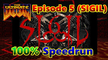[World Record] Ultimate Doom SIGIL 100% (UV-Max) Speedrun in 34:56 [Doom]