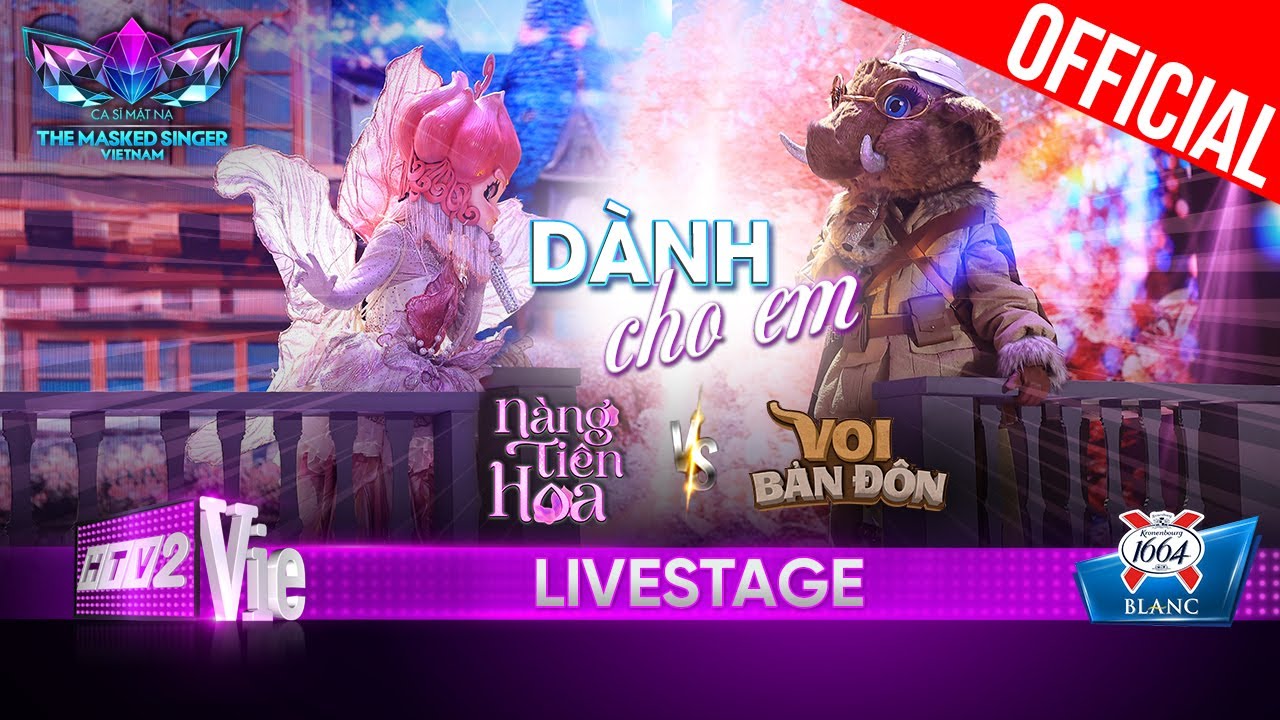 Dành Cho Em siêu tình vì Voi Bản Đôn vs Nàng Tiên Hoa | The Masked Singer Vietnam 2023