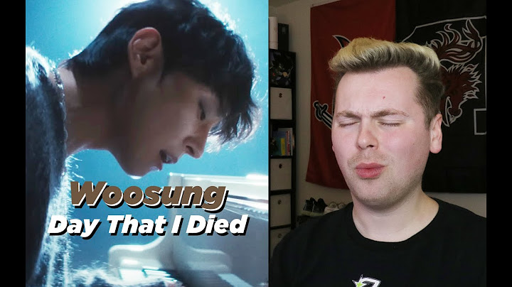 STAYING HERE (WOOSUNG – Day That I Died (Official Music Video) Reaction)