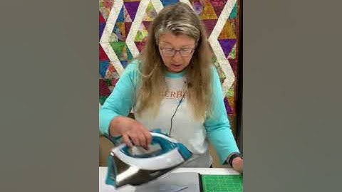 HOW TO PRESS HALF-SQUARE TRIANGLES