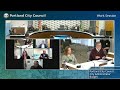 Portland city council work session  city administrator budget 022224