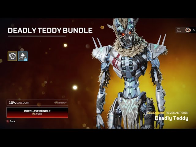 New Recolor for Revenant (Deadly Teddy), S14 Fight or Fright