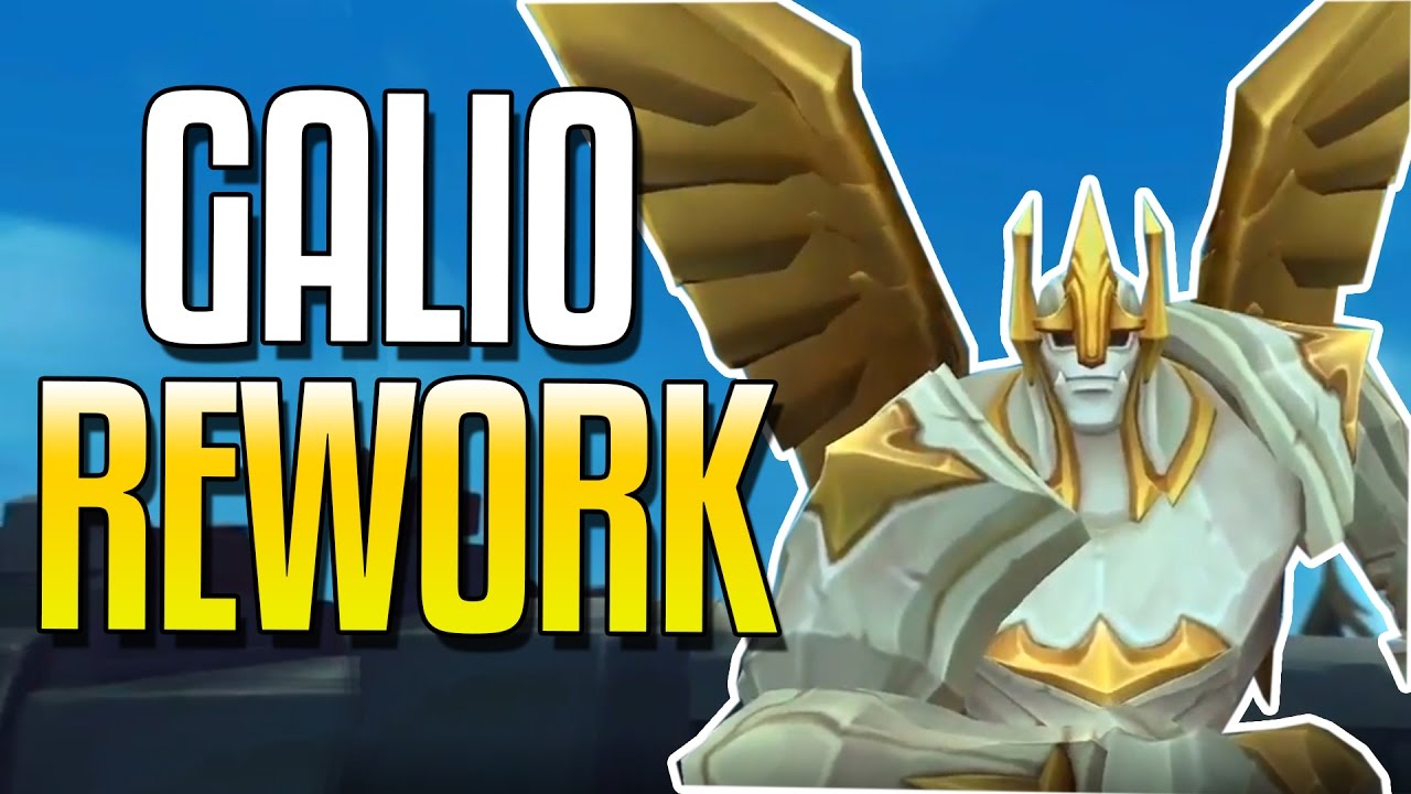 GALIO REWORK GAMEPLAY TEASER!!! - League of Legends - YouTube