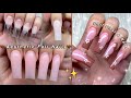 EASY AESTHETIC FALL NAILS🤎 CHIT CHAT &amp; DO MY NAILS W/ ME! + where i&#39;ve been...