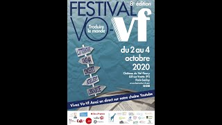 Festival Vo-Vf Traduire Le Monde - 8E Édition - Du 2 Au 4 Octobre 2020