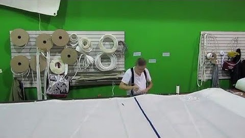 Replacing Main Sail Sliders - Around the Loft - January 25, 2016