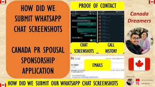 Proof of Contact- Our WhatsApp Chat History- Canada PR - Spousal Sponsorship screenshot 5