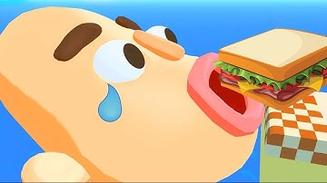 Sandwich Runner - All Levels Gameplay Android, IOS - NEW UPDATE LEVELS