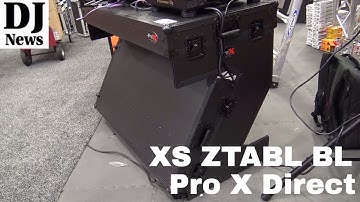 #ProXDirect DJ Table XS ZTABL BL | Disc Jockey News