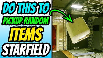 How To Pickup Random Items - Starfield