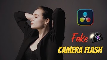 Create Fake Camera Flash Effect in DaVinci Resolve 20