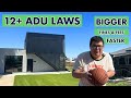 12 New ADU Laws in 2026 (UNBELIEVABLE Changes!)