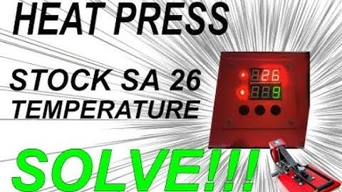 Heat press Repair