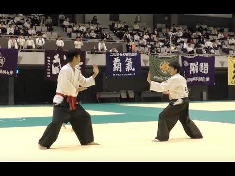 第51回全国学生躰道優勝大会  男子個人実戦競技　3位決定戦