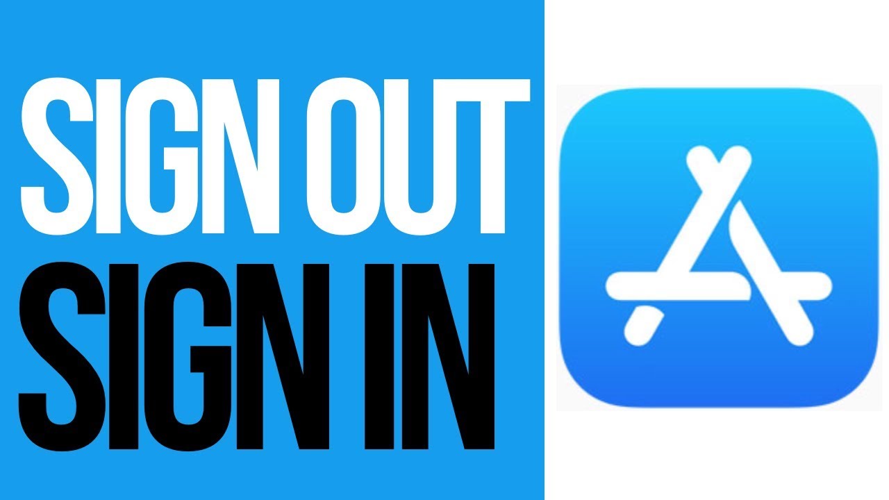 How to Sign Out/ Sign In App Store in iPhone iPad iPod Sign In with
