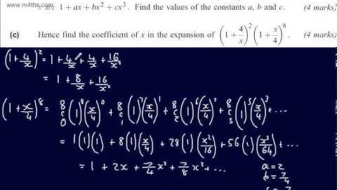 q8 AQA Core 2 C2 January 2013 quick answers  AS maths June MPC2 past paper exam