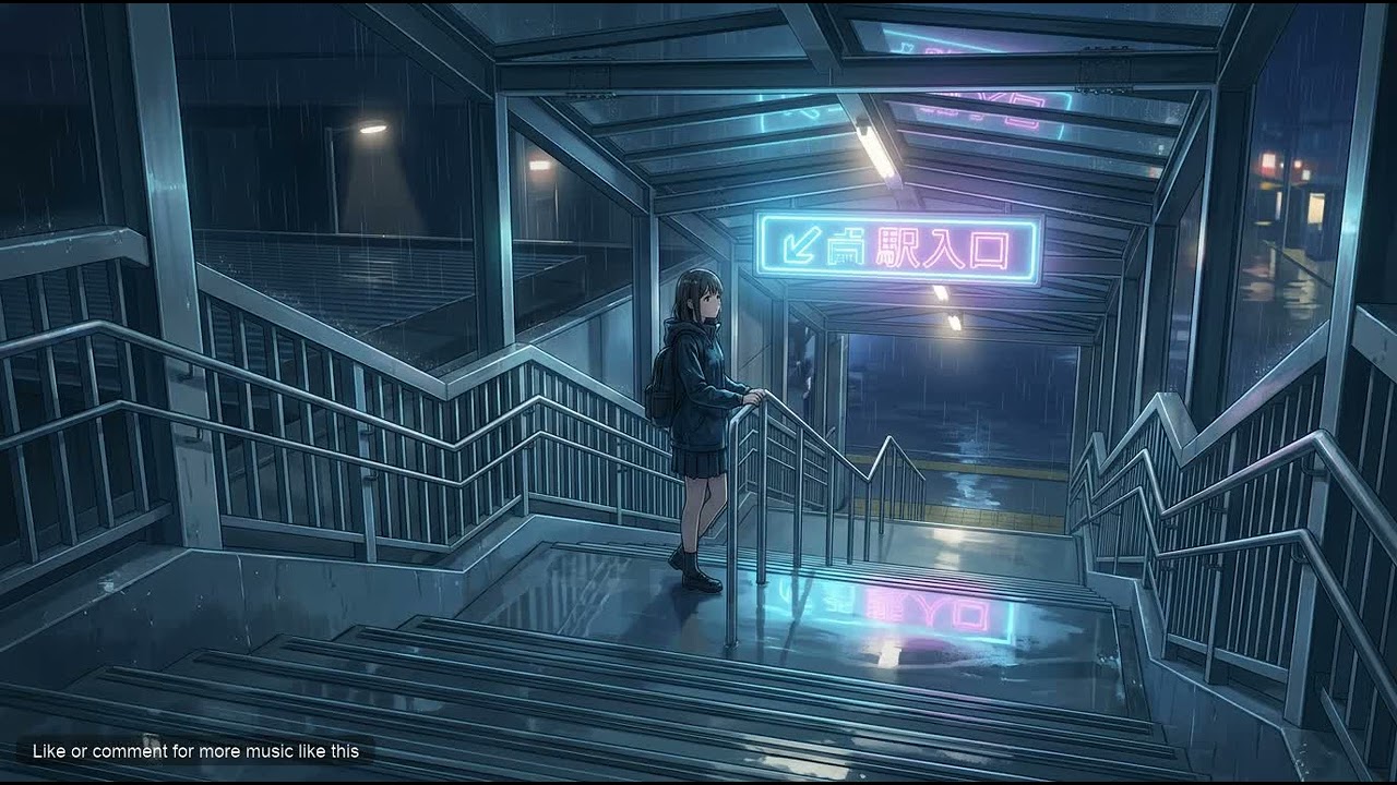 Watch Station Stairwell Echo - Anime City Rain - LoFi Music on YouTube Watch Station Stairwell Echo - Anime City Rain - LoFi Music on YouTube