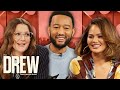 John Legend and Chrissy Teigen Sleep Naked | The Drew Barrymore Show