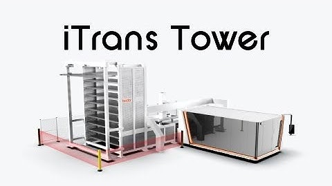 iTransTower Fully Automatic Sheet Loading, Unloading, and Storage Device