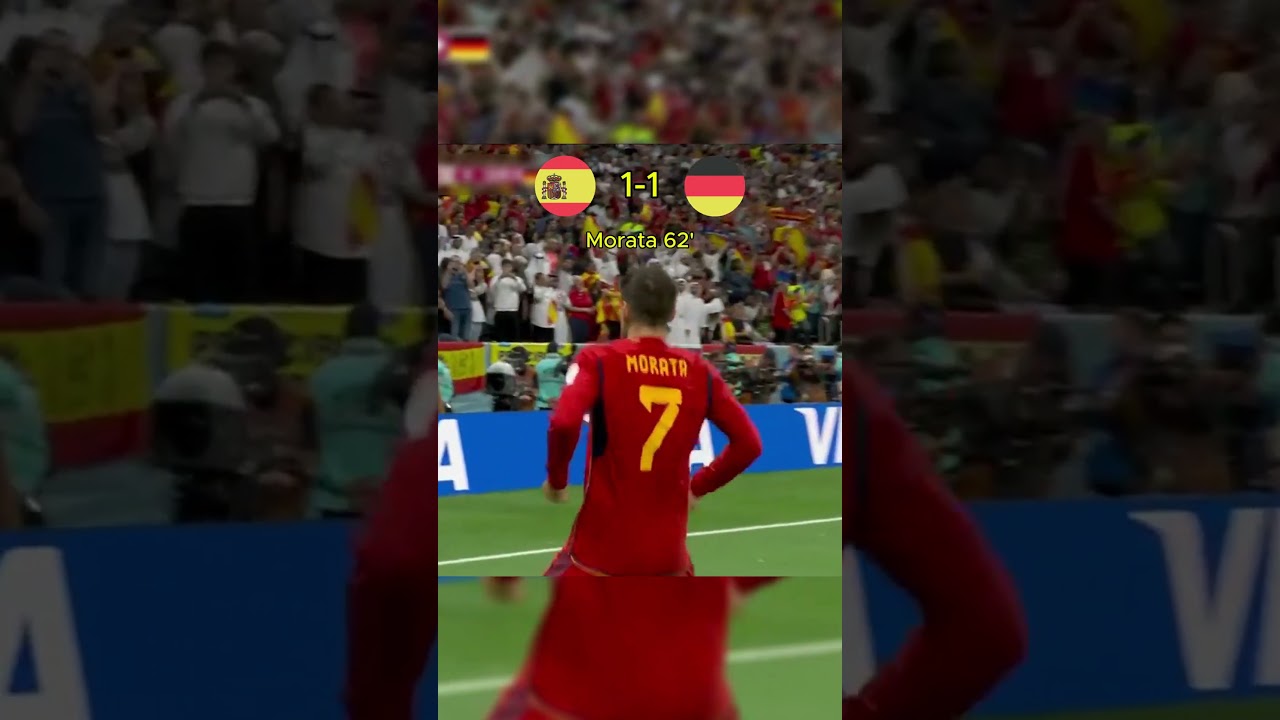 Spain and Germany Share Points! ⚖️ 1-1 Draw | FIFA World Cup 2022 