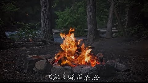 ومن يتق الله يجعل له مخرجا القارئ بدر التركي