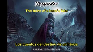 Rhapsody Of Fire - Tales Of A Hero'S Fate (Lyrics & Sub. Español)