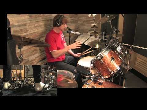 Drum Lesson No.13: Introduction to 1/8 Note & 1/16 Note Fills By CHRIS BRIEN in HD
