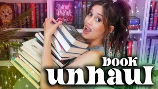 Unhauling Books I Have Held on to WAY TOO LONG.