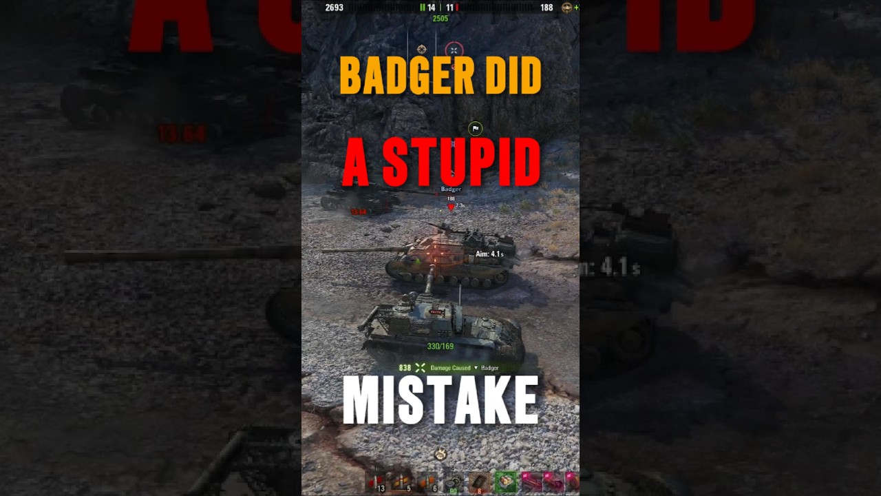 💥 DBV-152 OUTPLAYS THE BADGER 😱 Insane WoT Moment! | World of Tanks 