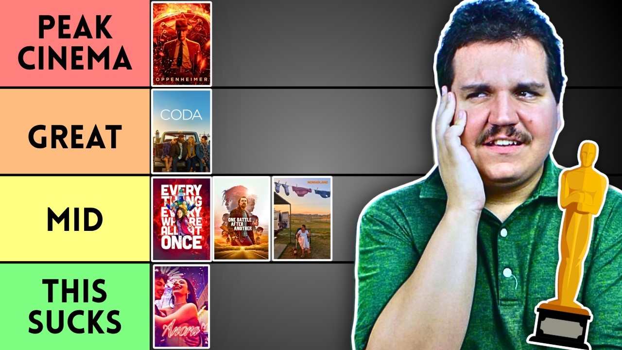 Ranking EVERY Best Picture Oscar Nominee of the 2020s (2020-2025) Tier List