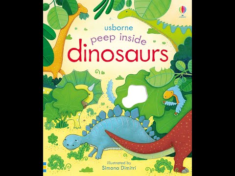 Peep Inside Dinosaurs - Usborne