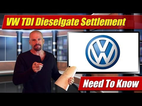 Volkswagen TDI Dieselgate Settlement: What You Need To Know